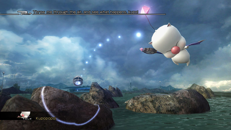 Illustration for article titled It's Moogle Magic Time in Final Fantasy XIII-2